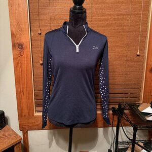 Womens R.J Classics Long Sleeve Quarter Zip Top Size Youth XL